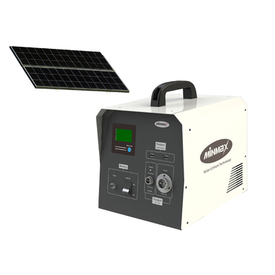 Φορητός σταθμός παραγωγής ηλεκτρικού ρεύματος με το ηλιακό σύστημα αποθήκευσης ΣΥΝΕΧΟΎΣ 60Ah δύναμης δαπανών Lifepo4 1000Wh 12.8V για την εγχώρια εφεδρική δύναμη