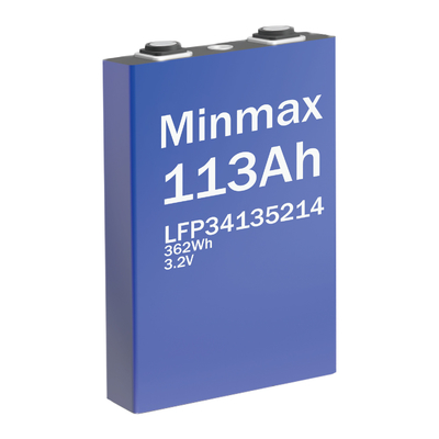 Η μπαταρία LiFePO4 113Ah 20A Max Charge 40A Max Discharge Για εφαρμογές B2B